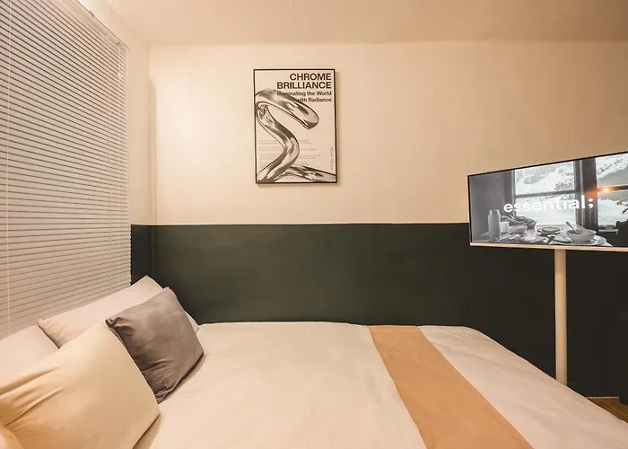 Emerald Retreat, Cheonho Near Olympic Park, 4 Min Walk From The Subway Station Apartment Seoul